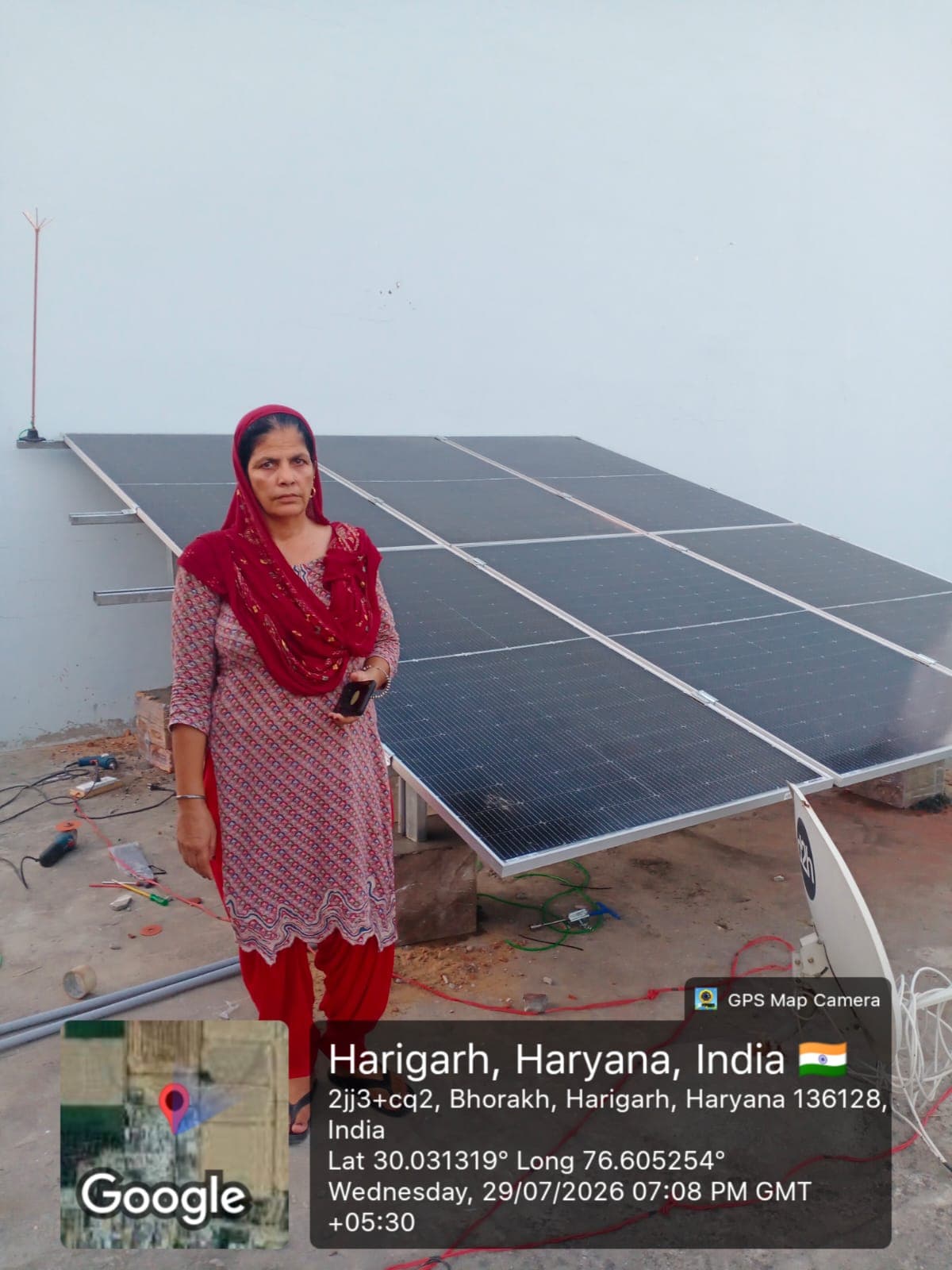Solar installation project 9