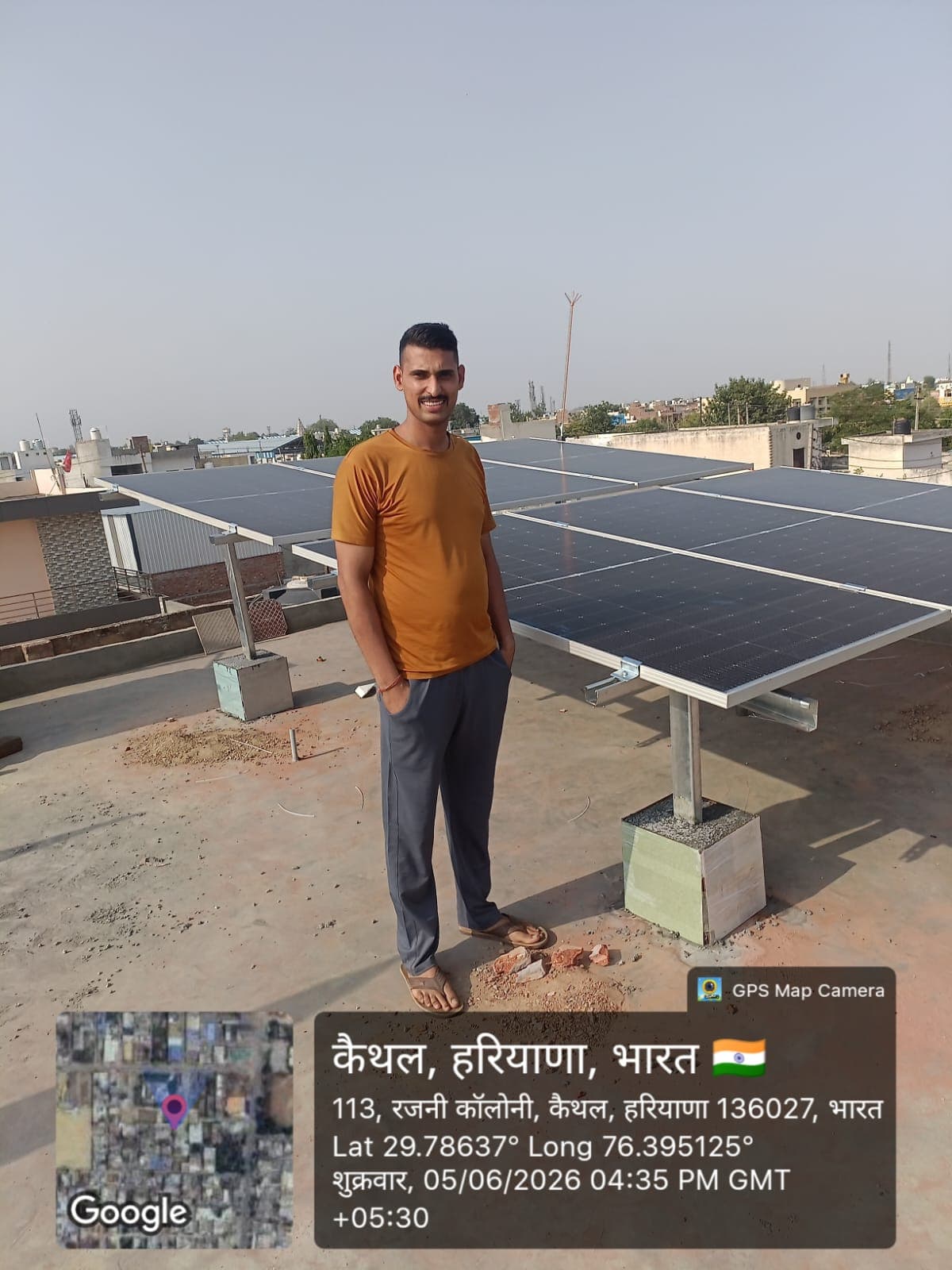 Solar installation project 21