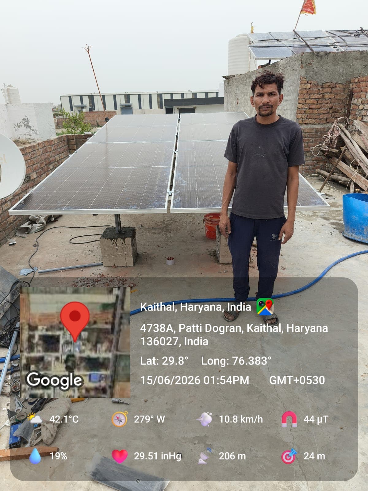 Solar installation project 38