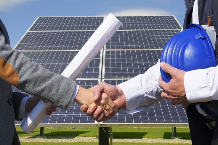 Solar project partnership