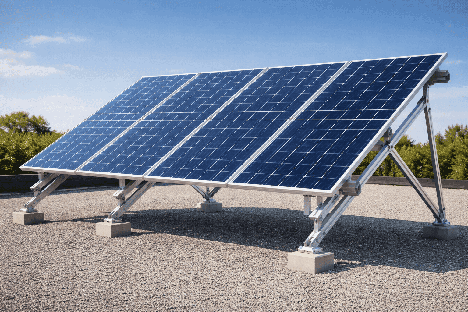 Solar Panel Mounting Structure